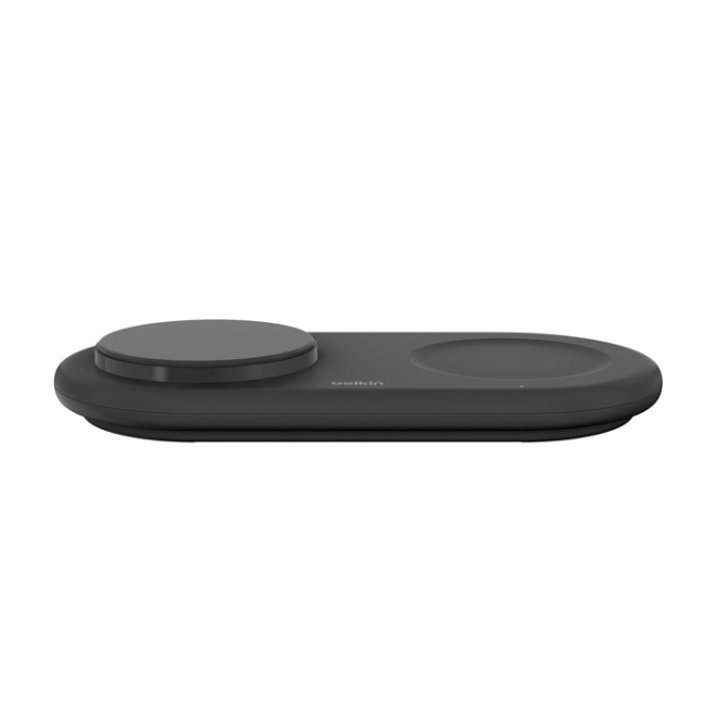 Fekete BoostCharge Pro Qi2 15W Kettős Töltő
