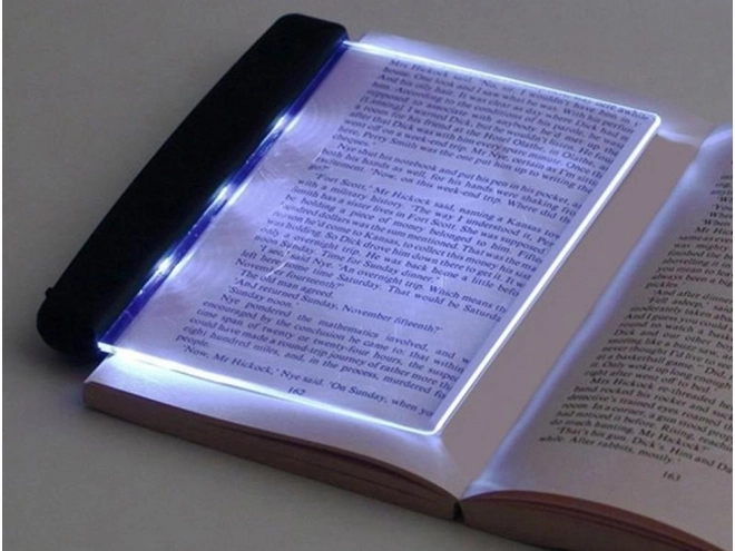 Hordozható LED olvasólámpa könyvekhez