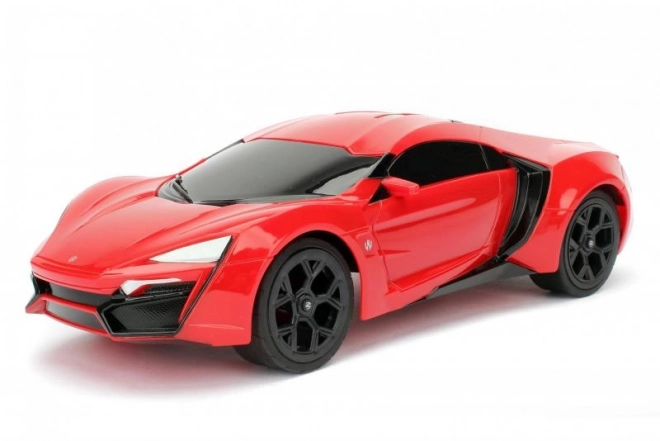 Lykan Hypersport távirányítós autó a Halálos Iramban sorozatból