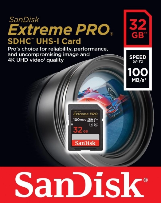 Sandisk extreme pro sdhc kártya 32gb