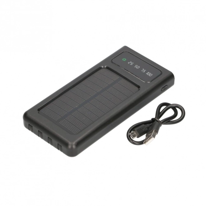 Extralink napelemes power bank 10000 mAh fekete