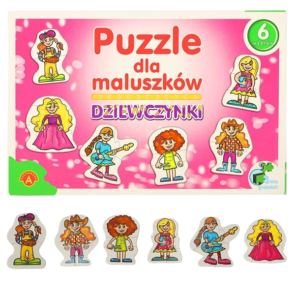 Puzzle kisgyermekeknek - kislányoknak