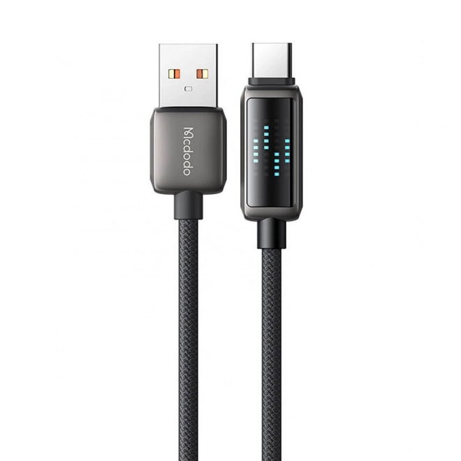 Mcdodo gyors töltő USB-C kábel LED kijelzővel