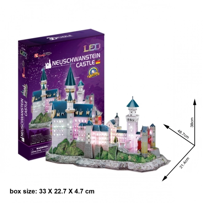 3D puzzle Neuschwanstein-kastély