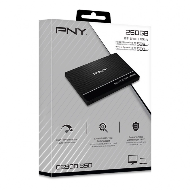 Pny CS900 SSD meghajtó 250GB