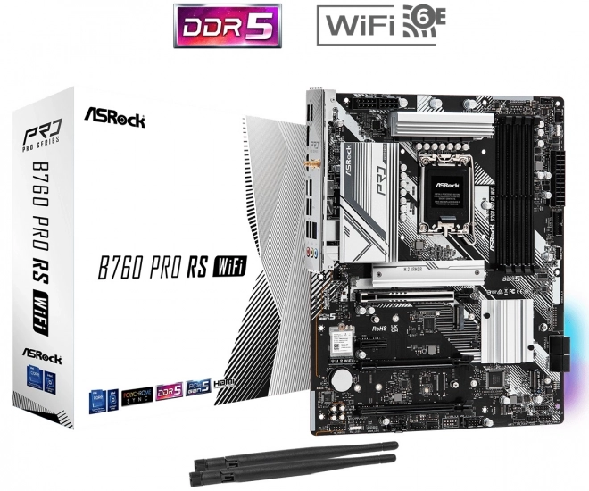 Asrock B760 Pro RS WIFI alaplap