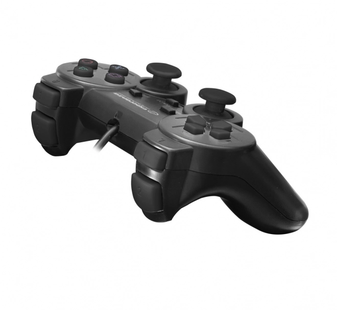 Funkcionális USB Gamepad PS3/PC Trooper fekete