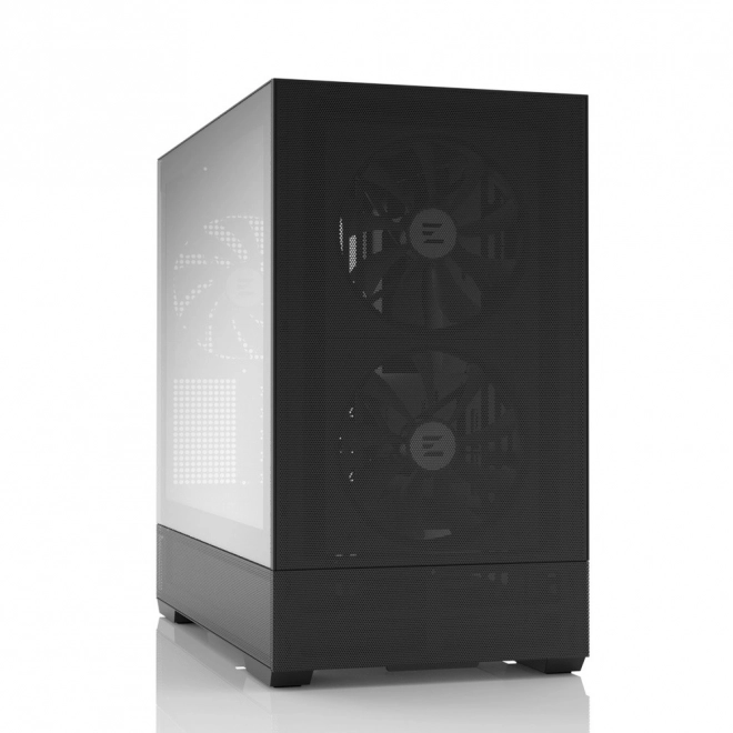 P30 Air mATX Mini Torony Ház ARGB ventilátorokkal fekete