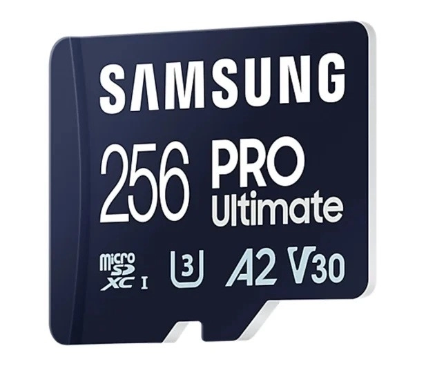 Samsung microSDXC PRO Ultimate 256GB kártya