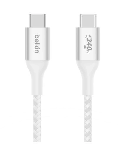 BoostCharge USB-C/USB-C kábel 240W 1m fehér