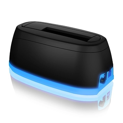 Icy Box elegáns dokkoló állomás SSD/HDD meghajtókhoz USB 3.0 csatlakozással