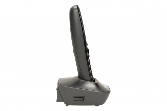 Vezeték nélküli telefon DECT funkcióval - Fekete