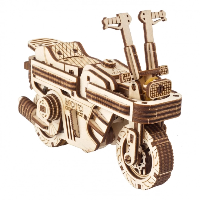 Ugears 3D fa mechanikus puzzle összecsukható robogó