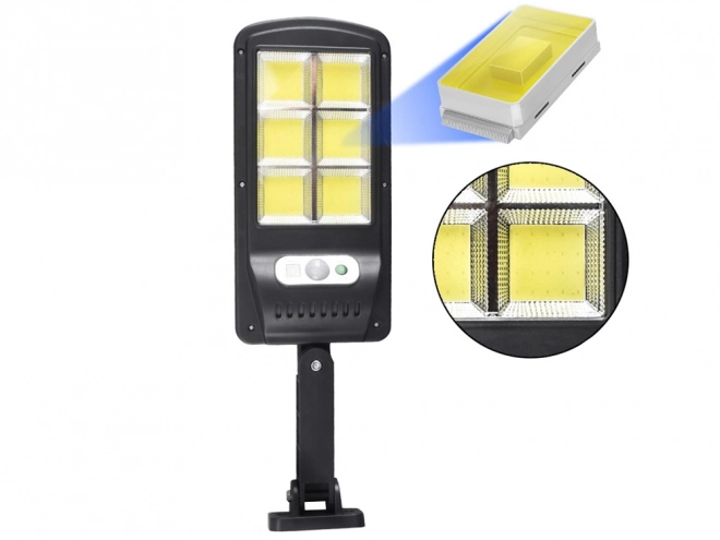 Napelemes mozgásérzékelős, alkonykapcsolós 96 LED lámpa
