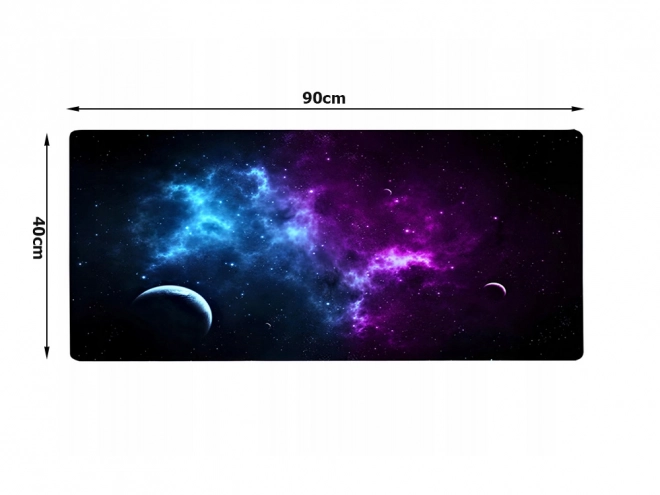 Gamerekas egérpad csillagokkal - XXL méret, 90x40 cm