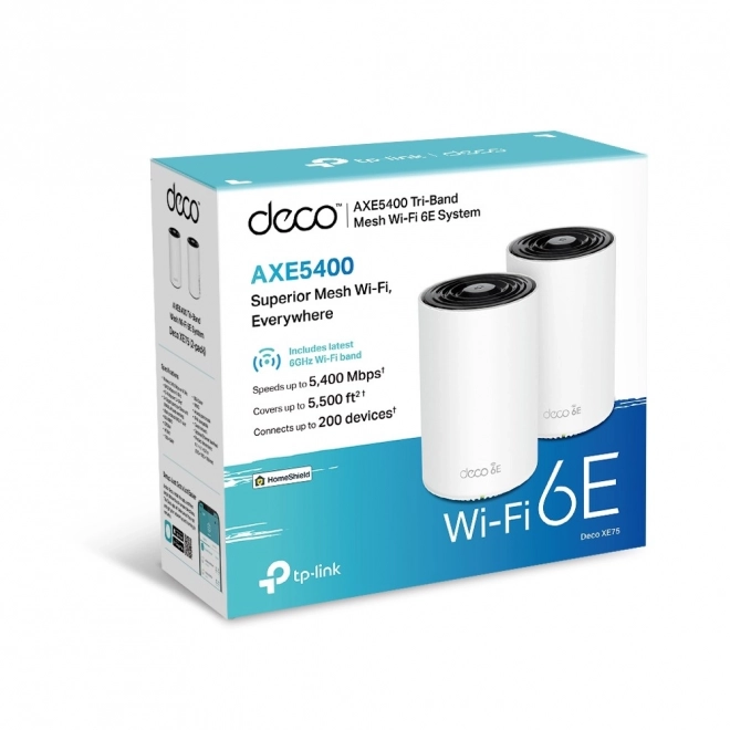 Deco XE75 WiFi 6E router rendszer 2 darabos készlet
