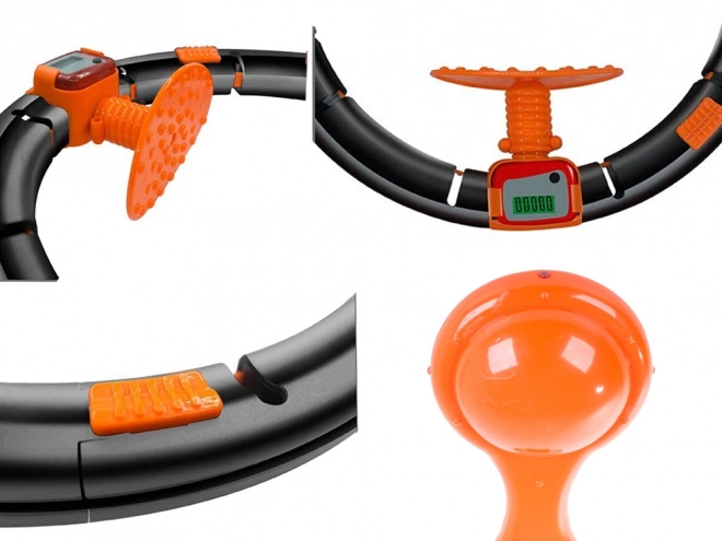 Intelligens hula hoop karika LED fénnyel