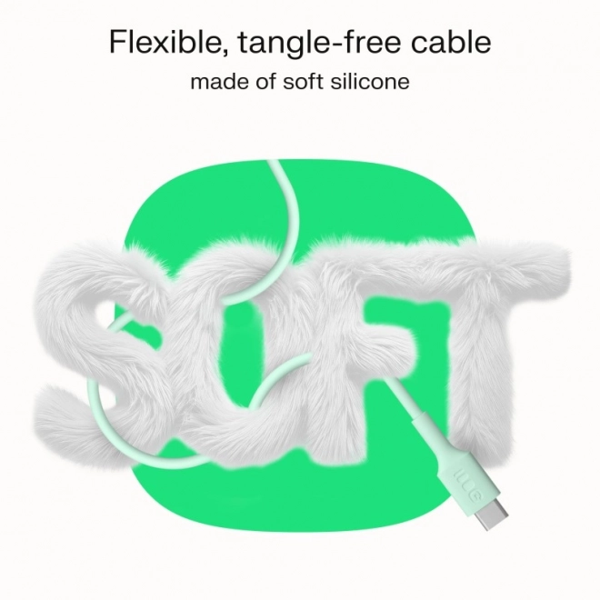 PowerFlex USB-C-USB-C kábel fehér