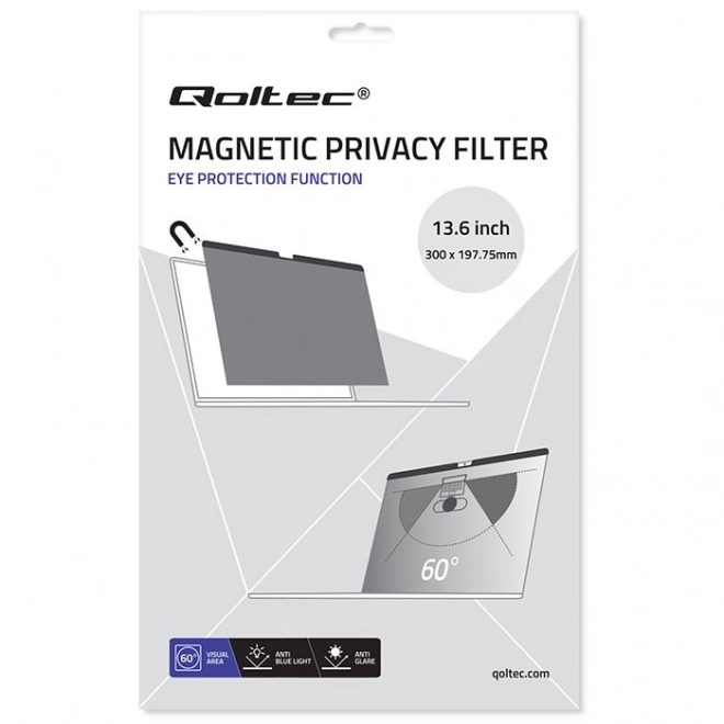 Magnetikus adatvédelmi szűrő MacBook Air 13,6 colra