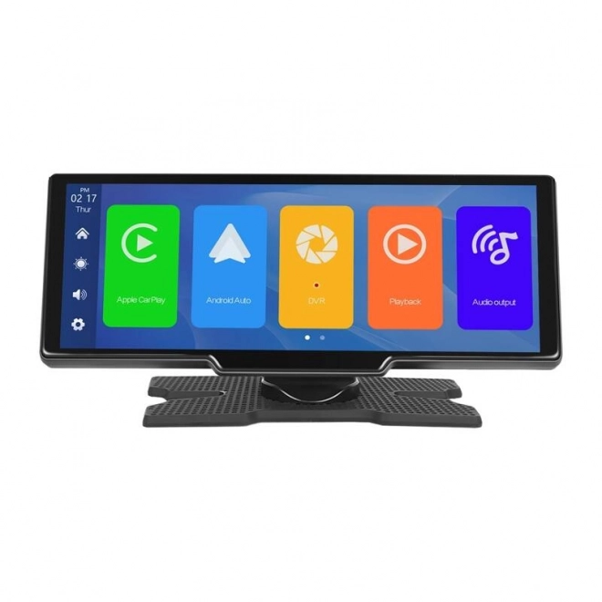 Autós monitor Podofo Carplay és Android Auto kamerával