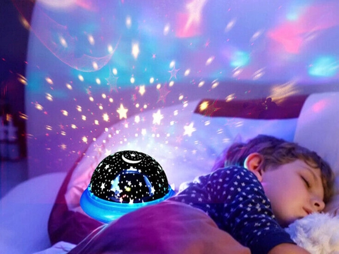 Csillagos éjszakai projektor LED lámpa