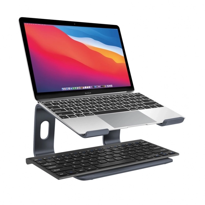 Ergonomikus AluBench laptop állvány grafitszürke