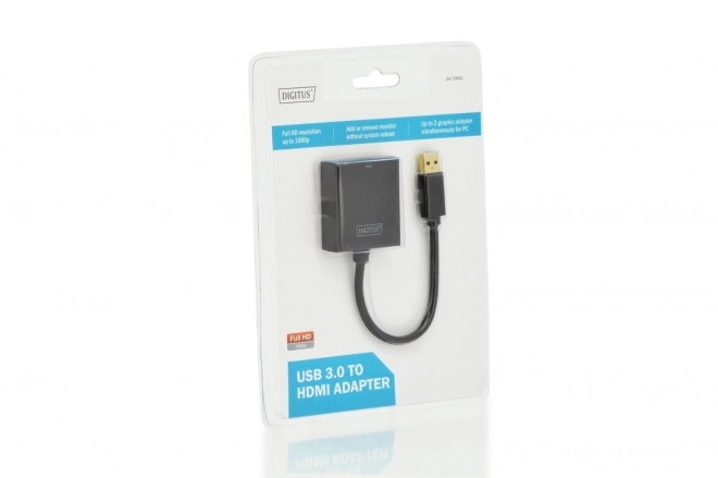 Usb 3.0 - hdmi adapter teljes hd dual kijelző