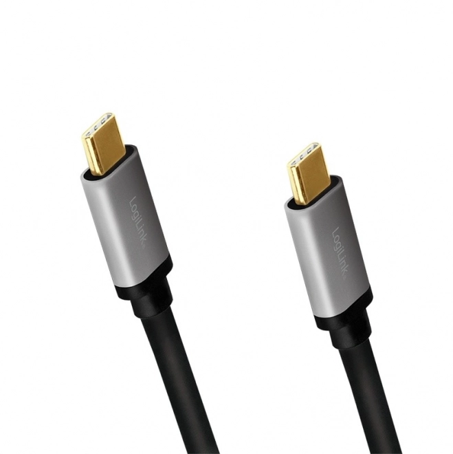 Alumínium USB-C kábel 4K/60 Hz 1m