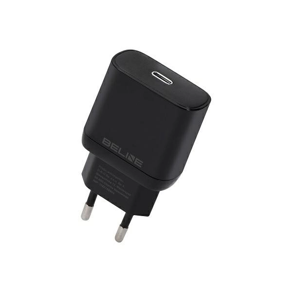 25W hálózati töltő GaN USB-C PD 3.0 fekete