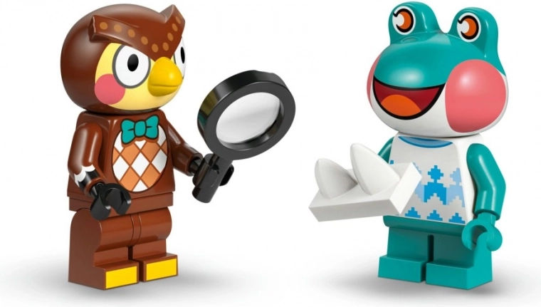 Blathers és Lily figurák