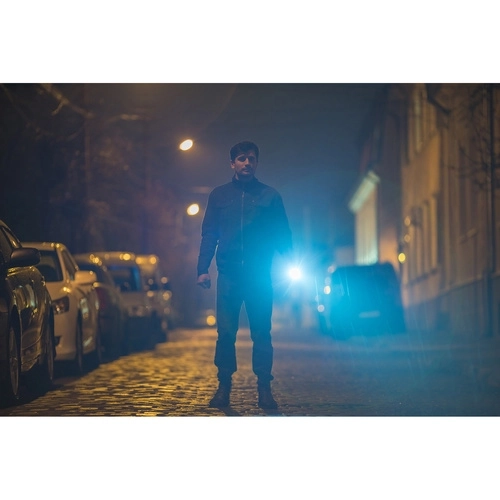 Trizand LED zseblámpa UV fénnyel