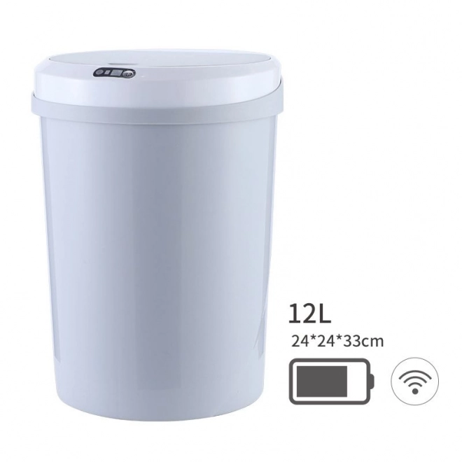 Automatikus szemetes intelligens érzékelővel 16 l – Szürke