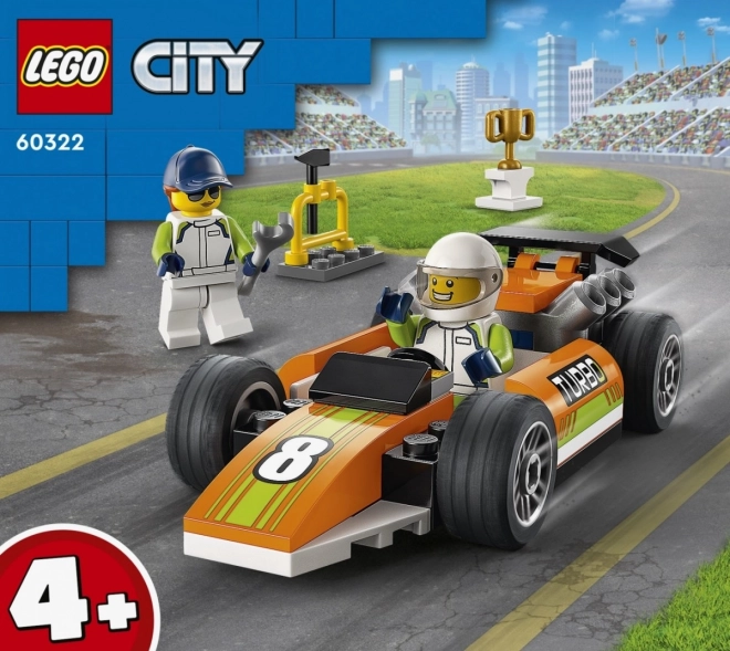 Lego city versenyautó készlet