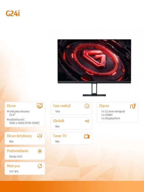 Gaming monitor Lenovo G24i