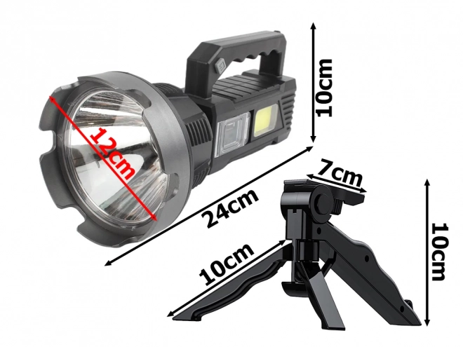 Állványos cree led reflektor xhp50 cob