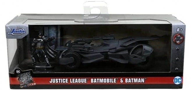 Batman Batmobil autó fém modell 1:32 figurával