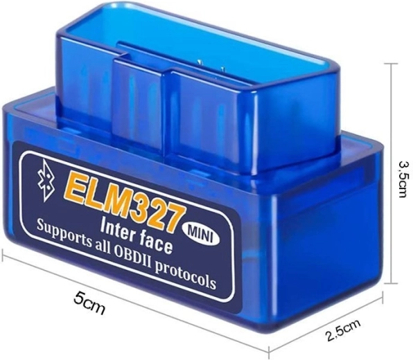 Minden OBDII protokoll támogatása