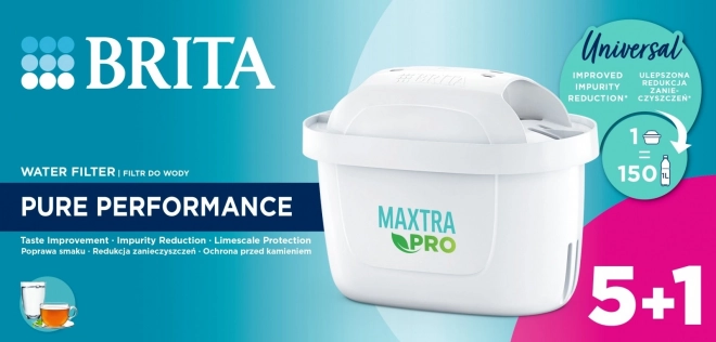 Brita Maxtra Pro vízszűrőbetét 5+1 darab