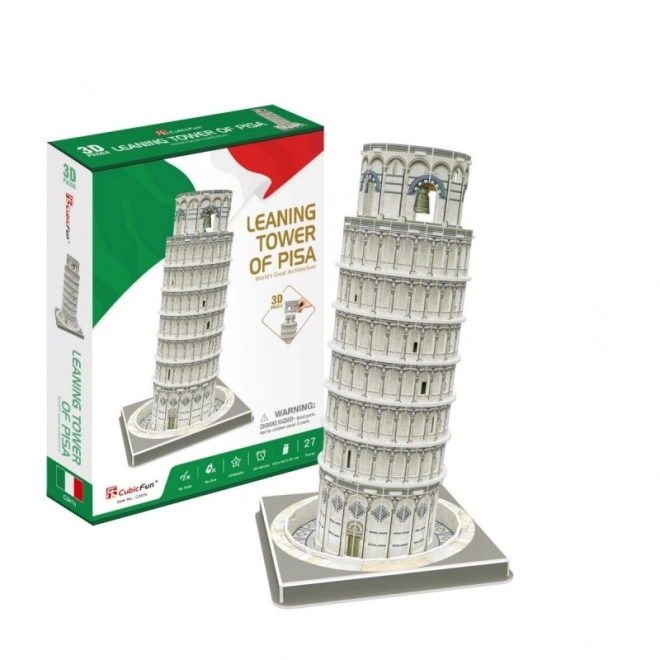 Ferdes Torony Pisa 3D Puzzle