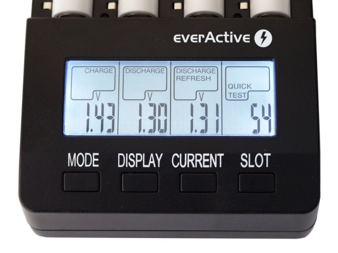 Profi EverActive NC-3000 akkumulátortöltő AAA/AA/C/D típusú elemekhez