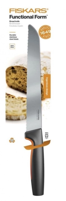 Fiskars Functional Form kenyérvágó kés 21 cm