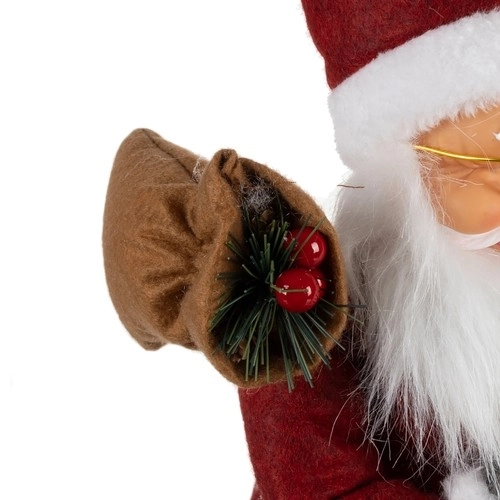 Karácsonyi Mikulás figura 45cm