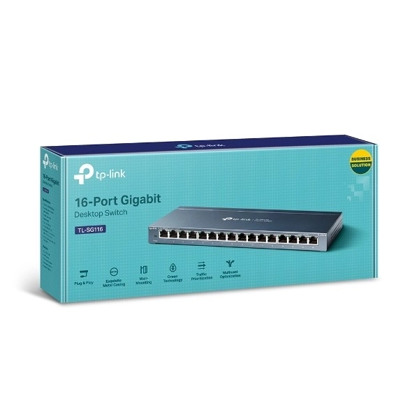 Tp-Link 16 portos gigabites asztali switch