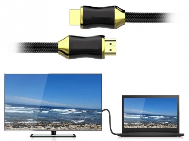 Hdmi kábel ultra nagy sebességű 8k 60Hz és 4k 120Hz arany 1,5m