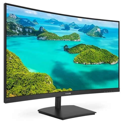 27 hüvelykes ívelt FreeSync VA monitor