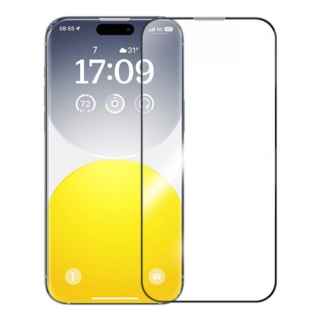 Safír edzett üveg iPhone 15 Pro-hoz