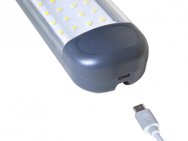 Nagy teljesítményű műhelylámpa 48 LED COB USB mágneses akkus