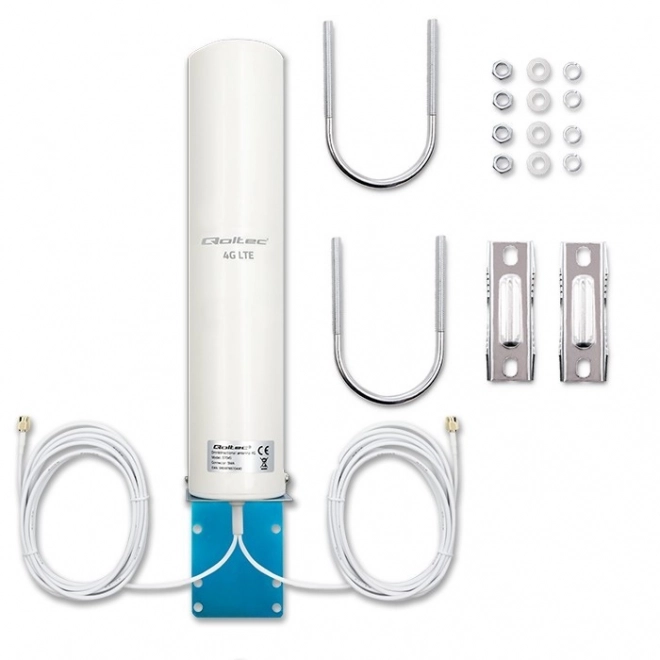 Qoltec külső 4G LTE DUAL körsugárzó antenna 12dBi