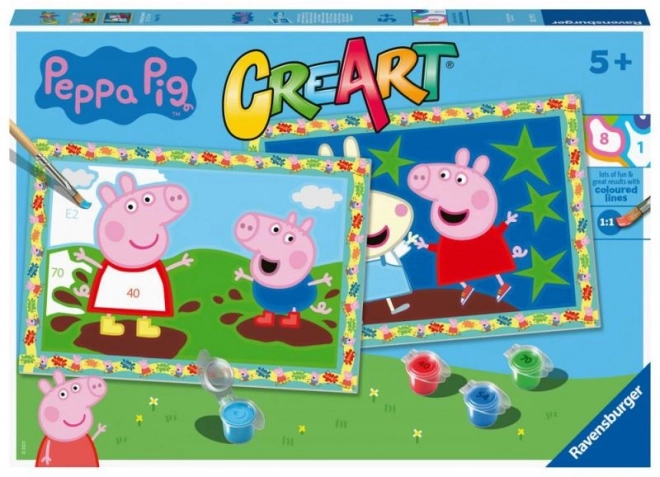 Kreatív Festő Készlet Peppa Malaccal