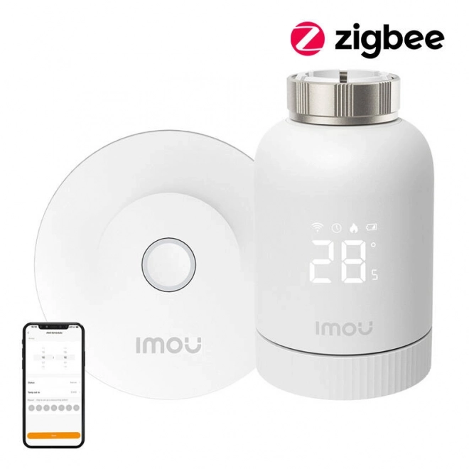 Intelligens IMOU ZigBee termosztát készlet 6 adapterrel és átjáróval